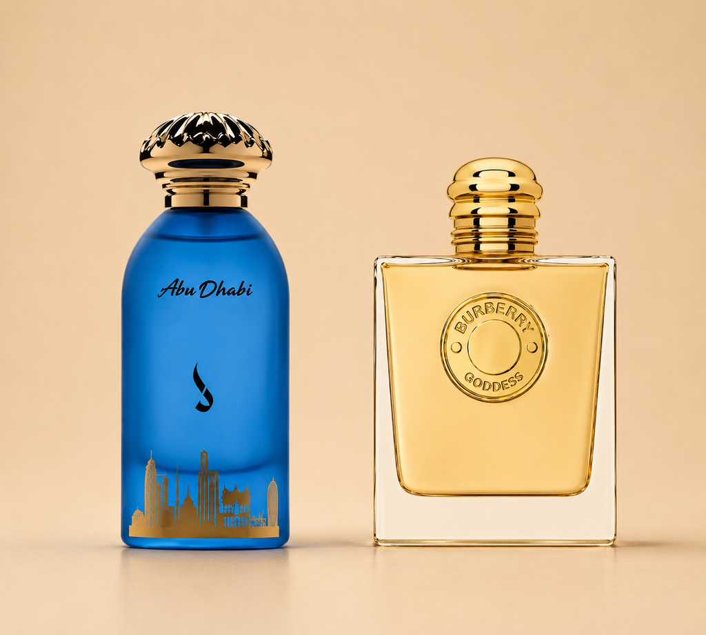 Abu Dhabi من Dkhoon Emirates – مستوحى من Burberry Goddess | أو دو برفيوم للنساء